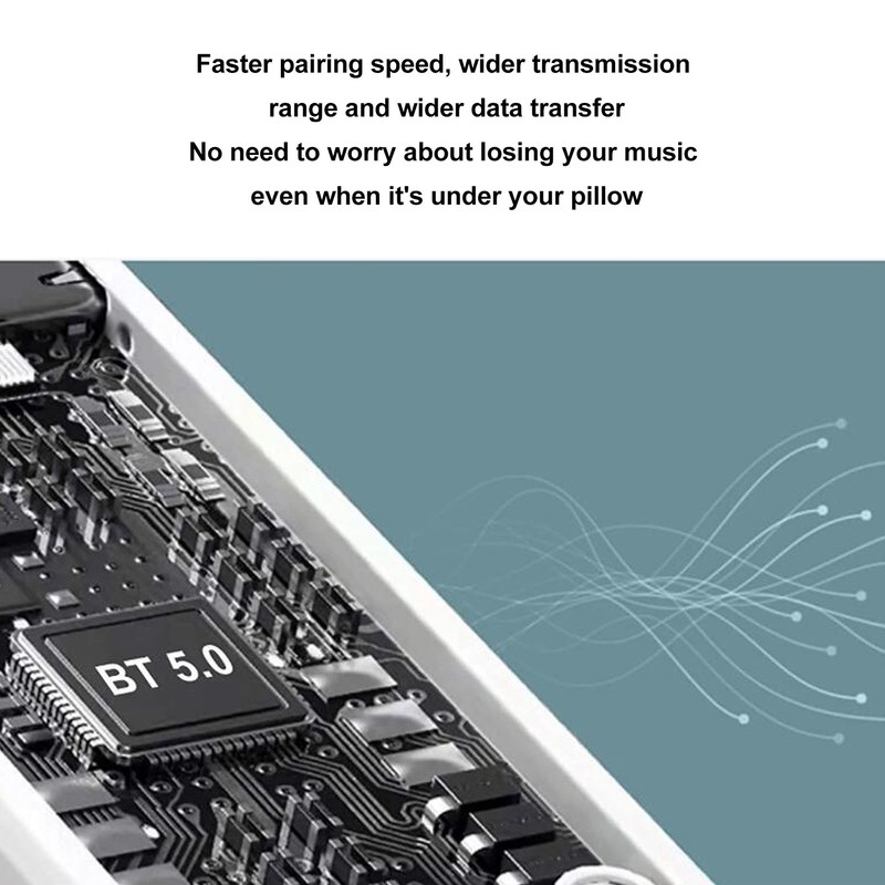 Under Pillow Speaker Portable Wireless Bluetooth Bone Conduction Pillow Speaker