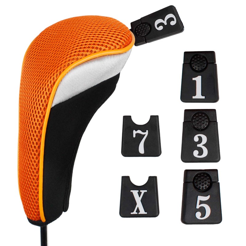 Andux Golf 460cc Driver Fairway Wood Club Head Covers 3pcs/Set