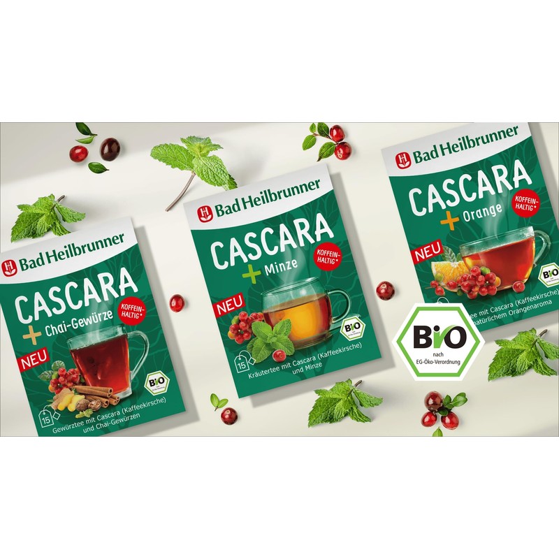 Bad Heilbrunner Bio Cascara+ Chai Spices (5 x 15 Filter