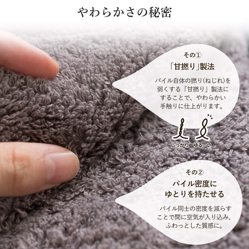 Bloom Imabari Towel, Certified FUu Face Towel, Set of 3,