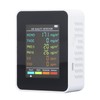 Air Quality Monitor Portable LCD Backlight Screen CO2 TVOC HCHO