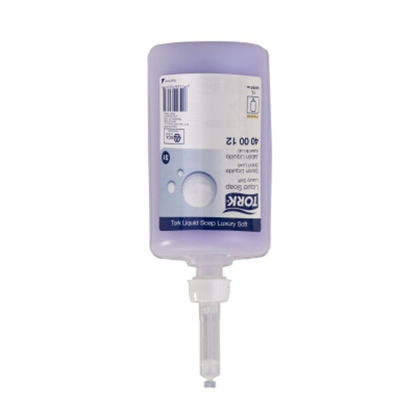 Tork 400012 Premium Luxury Soft Liquid Soap, 33.8-Ounce, Violet (Pack of 6)