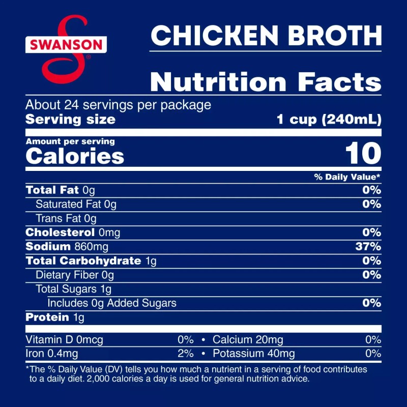 Swanson 3 Pack - Swanson Chicken Broth 32 oz., 6