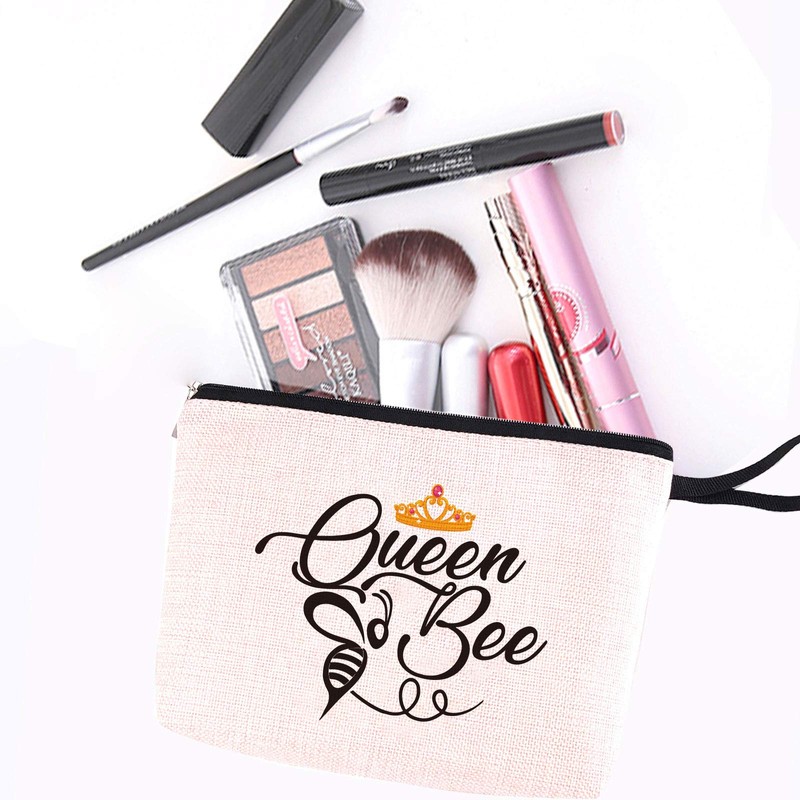 Hanamiya Na Queen Bee -Makeup Bag, Bumble Bee Inspirational Gift