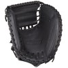 ZETT BSCB56912A Lightex Soft Baseball Catcher Mitt, Right Toss, Black