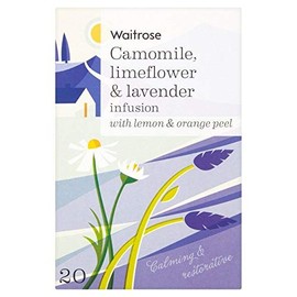Waitrose Love Life Camomile, Limeflower & Lavender Tea Bags 30g