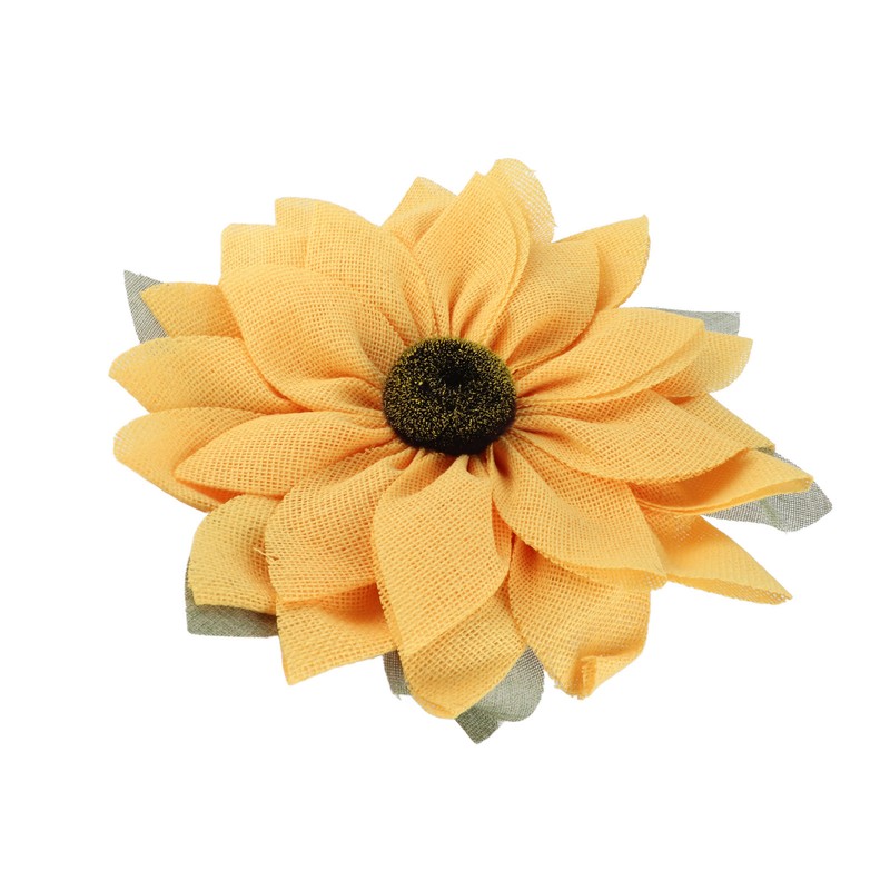 Artificial Sunflower Wreath Wall Hanging Sunflowers Ornament for Farmhouse Door