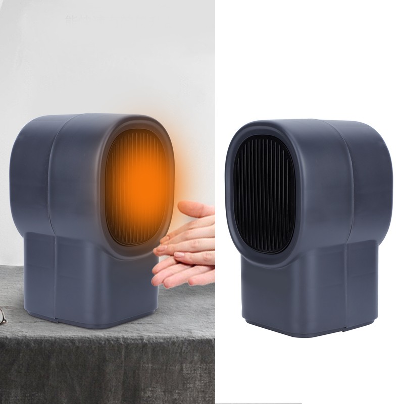 500W Mini Portable Desktop Electric Fan Heater Warm Air Blower