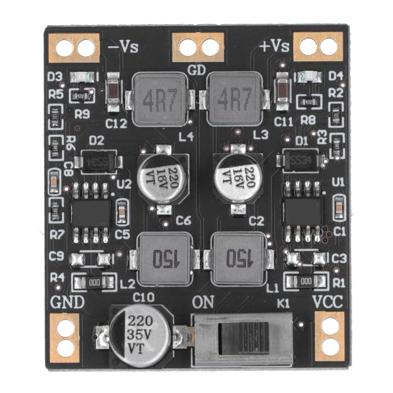 Regulated Power Module Adjustable Positive Negative Power Supply Converter Board