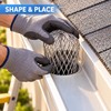 4-Pack Expandable Aluminum Gutter Downspout Guards, 5.9 x 3.1 Inch