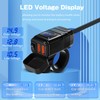 Motorcycle Phone Charger,Dual USB 6.8A Quick Charge 3.0 Motorcycle Charger