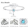 XIXLES Dream Catcher Bracelet 925 Sterling Silver Dreamcatcher Turquoise Bracelet