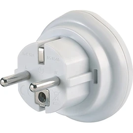 Go Travel Earthed UK-EU European Compact Adaptor (Adapter Ref 524)