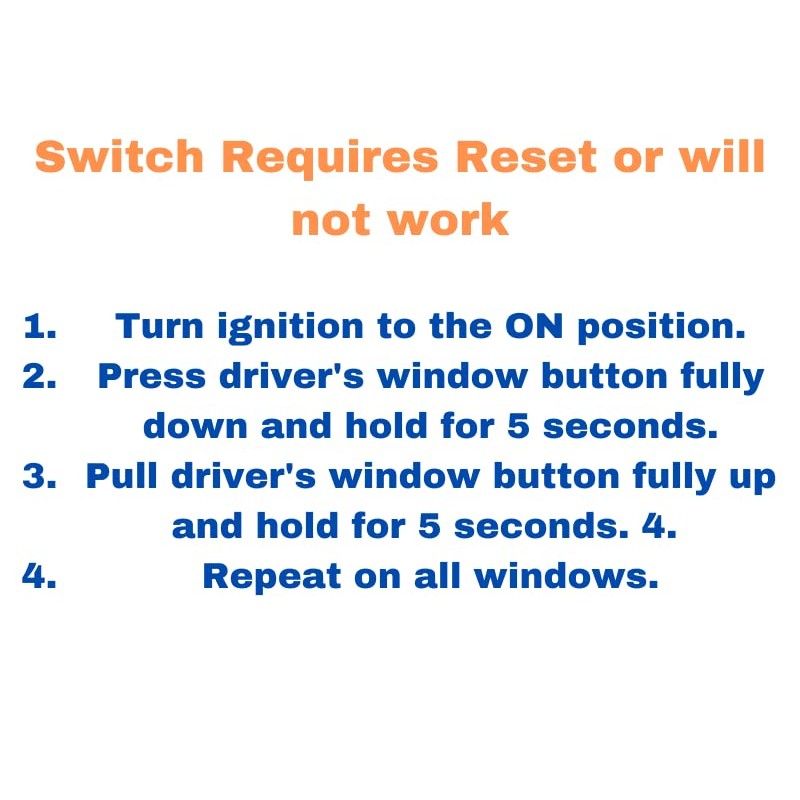 SWITCHDOCTOR Window Master Switch for 2016-2020 Nissan Maxima