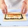 XIAOXIHOUHSGGD Sushi Mat Bamboo Sushi Rolling Mat Sushi Making Tool