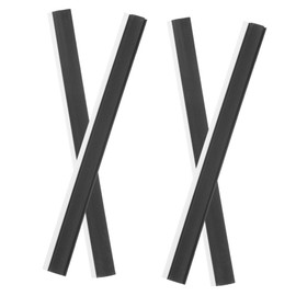 Dustpan Rubber Lips, 4PCS Rubber Lip Replacement for Dustpan, Pressing Strips Garbage Shovel Edge Protectors