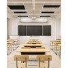 Magnetic Light Cover for Classroom Drop Ceiling,1 Pack 4x2 Ft