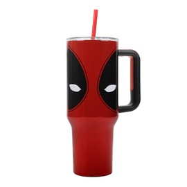 Bioworld Deadpool Nerdin' Since The 90s 40 Oz Stainless Steel Tumbler