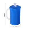 2 Pcs Water Filled Dumbbells, Transparent PVC Weight Water Bottle