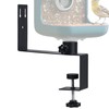 Metal Mount for Bird Buddy Smart Feeder, Wall and Railing