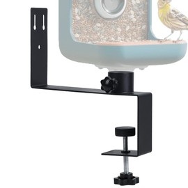 Metal Mount for Bird Buddy Smart Feeder, Wall and Railing Mounting Bracket
