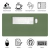 Bloss Green Desk Mat, Desk Matt for Desktop, Large Leather