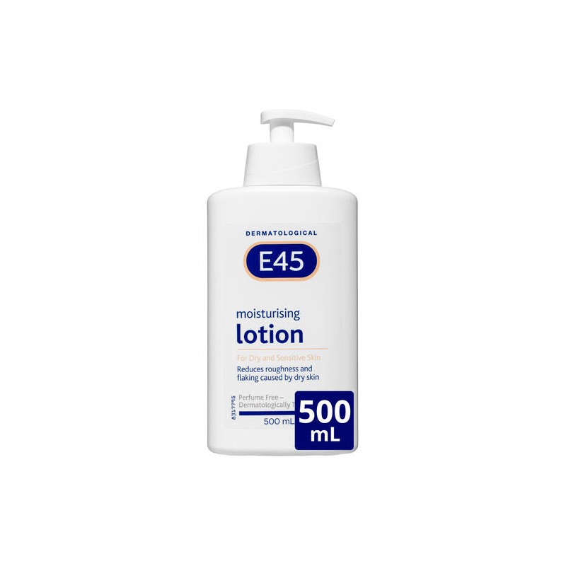 E45 Moisturising Lotion for Dry and Sensitive Skin 500mL