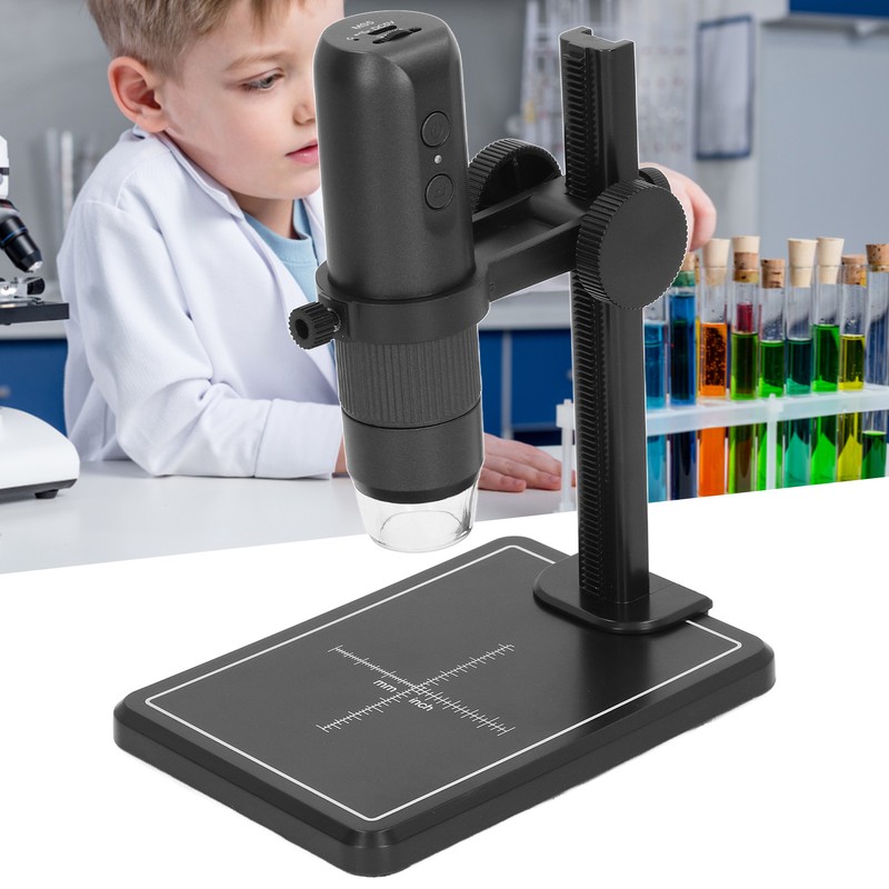 Electron Microscope 50X‑1000X WiFi Digital Microscope with Adjustable LED Light