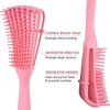 Anti-Static Hair Brush Comb, Round Tip Safety Design Unisex Portable