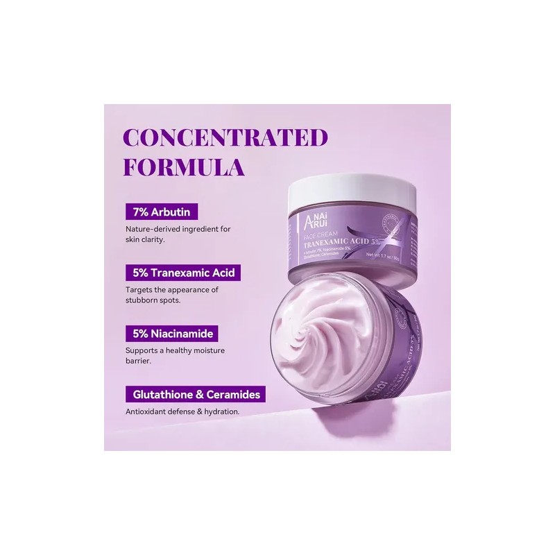 Crema Facial Acido Tranexamico Anti Manchas Oscuras 50g