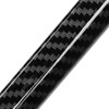 2pcs Carbon Fiber Style Central Control Side Air Vent Trim