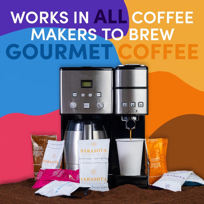 Coffee Packets Sampler – Coffee Variety Pack Ground Coffee Gift