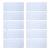 10Pcs Knitting Machine Punch Card, 24 Stitch Blank Punch Card