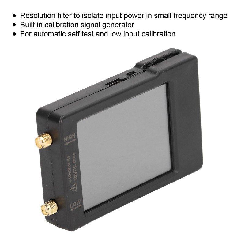 2.8in Handheld Spectrum Analyzer Frequency Antenna Analyzer 100kHz‑350MHz 240MHz‑960MHz