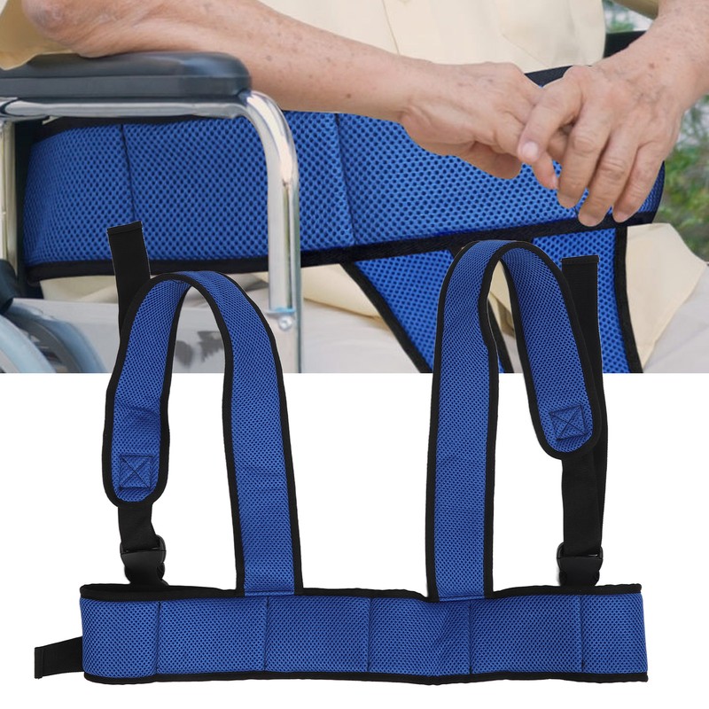 Wheelchair Safety Belt 360° Protection Breathable Restraint Vest for for