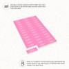 ForPro Professional Collection Sparkle Mini Buffer Sheet, Pre-Cut, Double-Sided Manicure