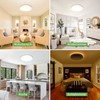 zemty 24 W LED Ceiling Light Dimmable, 29 cm, 2400