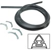 Spares2go 4 Sided Rubber Door Seal for Logik Oven/Cooker (196cm