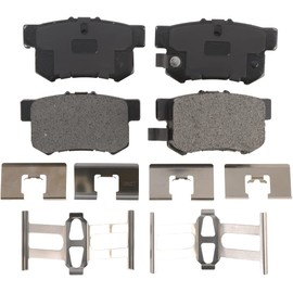 Autopart International 1403-86986 Rear Premium Semi Metallic Pads