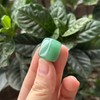 Manekieko 15Pcs Green Aventurine 0.7" Rule Block Tumbled Polished Reiki