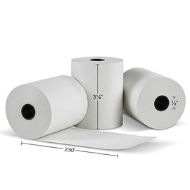 (5 Rolls) 3 1/8 x 230 Thermal Paper (80mm x 70m) premium tape for Square POS System, Register Thermal Receipt Paper Rolls for TM-T88III, TM-T88IV, TM-T88V, TSP100, CT-S300, CT-S2000, M129B, M129C