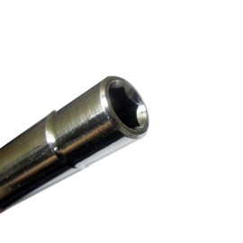 Jonard Tools SD-1223 Multi-Bit 6-in-1 Robertson Screwdriver with Comfort Grip, 7 1/2" Length