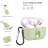 MAYCARI Cute Frog Case for Airpods Pro with Keychain, Animal