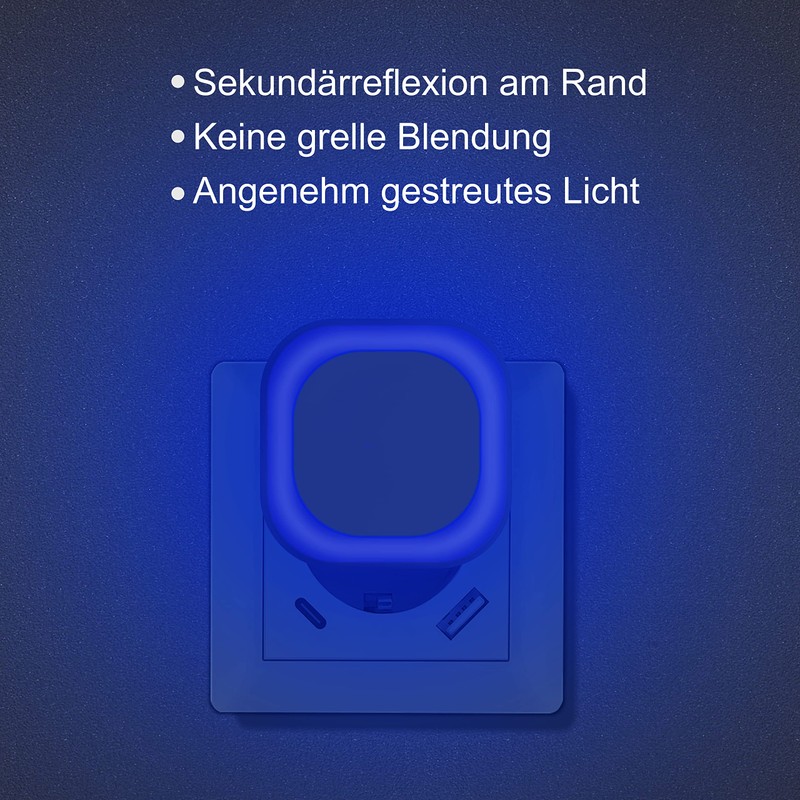 YUNLEX Night Lights, Set of 2, 3-Level Adjustable Night Lights