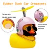 wonuu - Adornos de goma para coche, diseño de pato