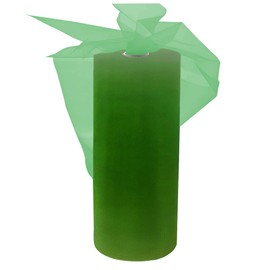 Tulle Rolls Fabric Grass Green 30 cm x 92 m, EUBSWA Tulle Ribbon Tulle Roll for Wedding Party Tutu Skirt Banquet Clothing Craft Decoration