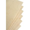 Premium Baltic Birch Plywood,3 mm 1/8"x 12"x 18" Thin Wood