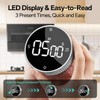Digital Timers,Kitchen Visual timers LED Display Magnetic Countdown Countup Timer