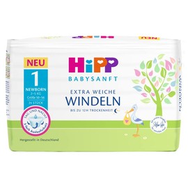 HiPP Babysanft Newborn Nappies 1 Single
