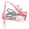 ZIPIT [Zipit] Makeup Case, Clear Monster, Pink